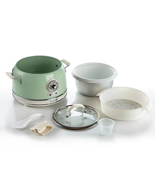 COOKER & SLOW COOKER OREZ 2904, verde, 3.5 l, Vintage - ARIETE - Image 3