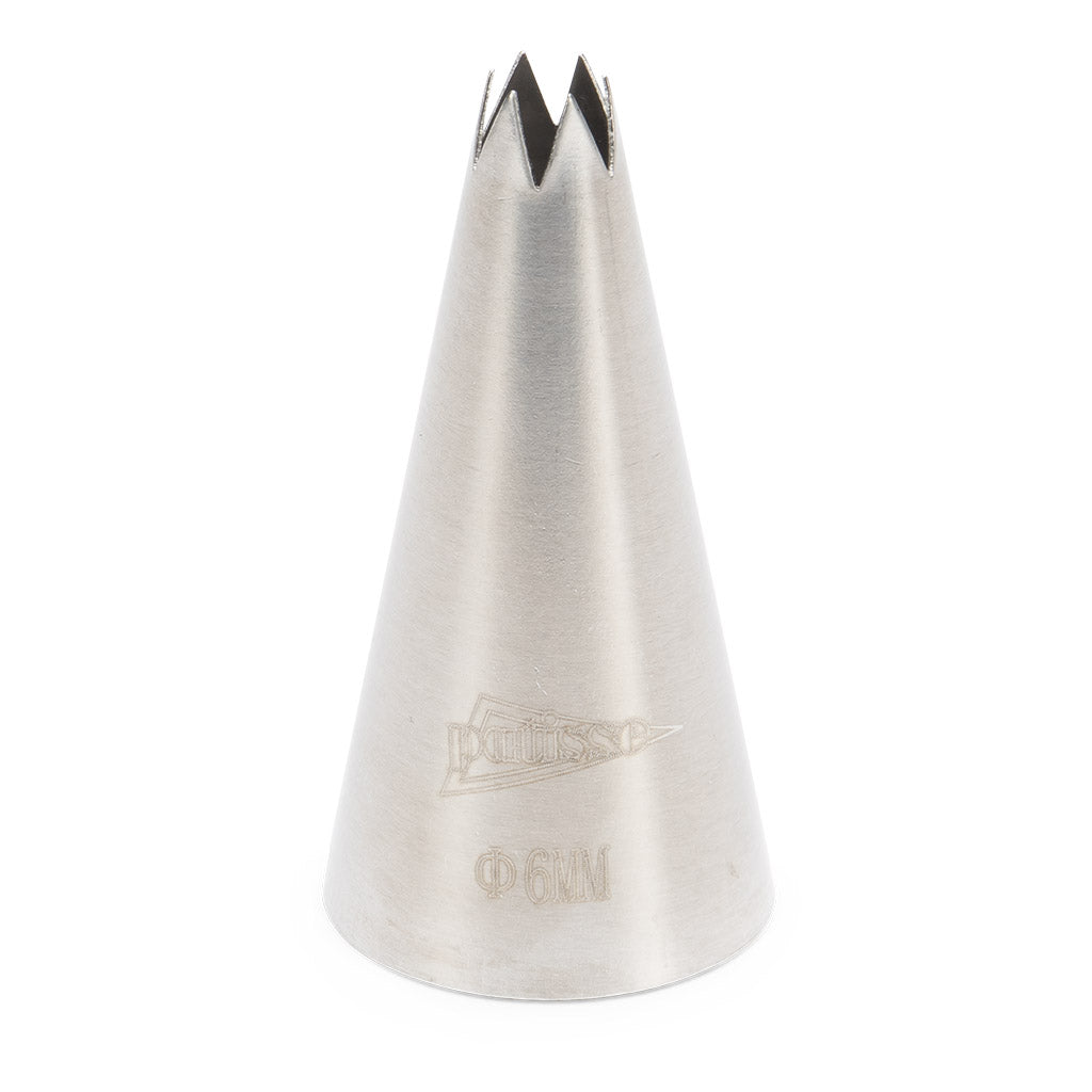 Dui cu forma de stea, 2 mm, inox - PATISSE
