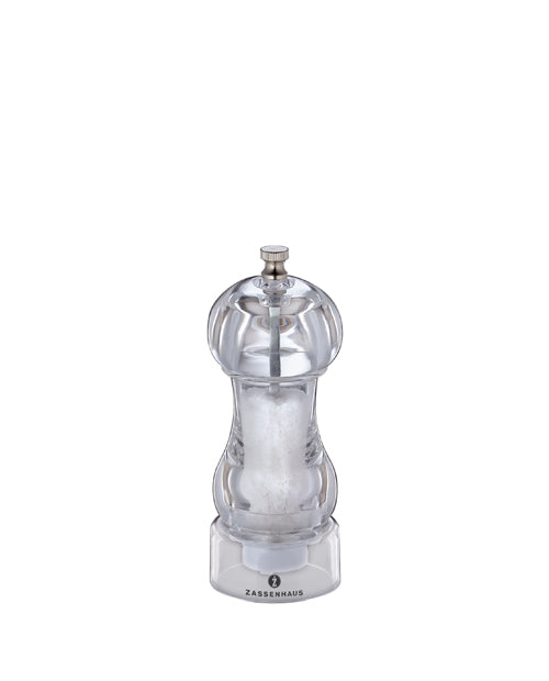 Rasnita pentru sare, 14 cm, transparent, acril, colectia Neuss - ZASSENHAUS