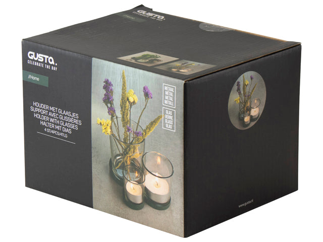 Set 3 recipiente din sticla si suport metalic - SIMONA'S COOKSHOP - Image 6