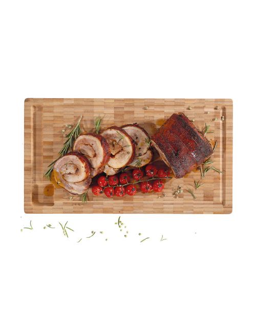 Tocator pentru transat, lemn de bambus, 45x25 cm - ZASSENHAUS - Image 1