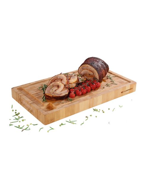 Tocator pentru transat, lemn de bambus, 45x25 cm - ZASSENHAUS - Image 2