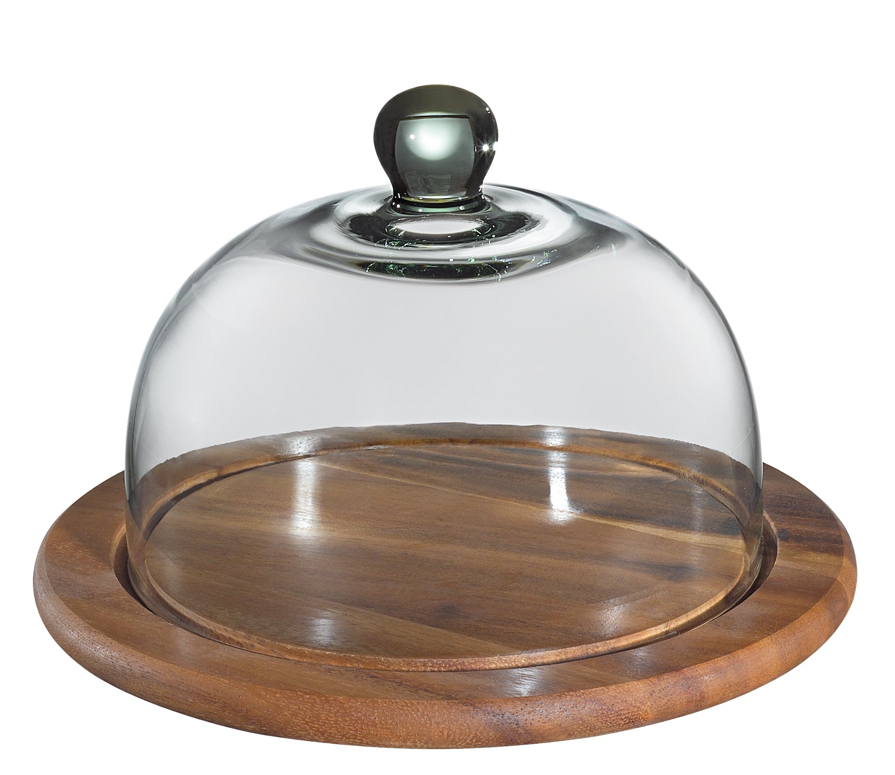 Platou pentru branza, cu capac din sticla, 25 cm - ZASSENHAUS