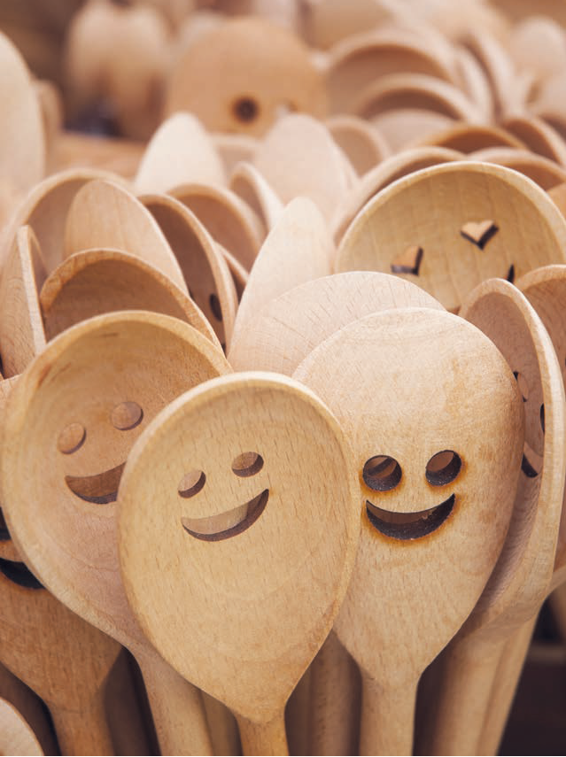 Lingura din lemn pentru gatit, model Love - ZASSENHAUS - Image 1