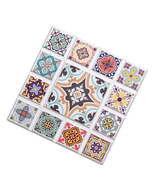 Suport ceramic multicolor, 16 cm, Agadir - ZASSENHAUS - Image 2