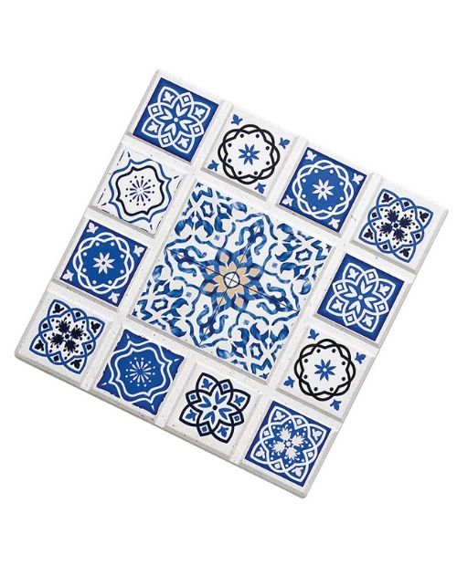 Suport ceramic albastru, 16 cm, Agadir - ZASSENHAUS - Image 2