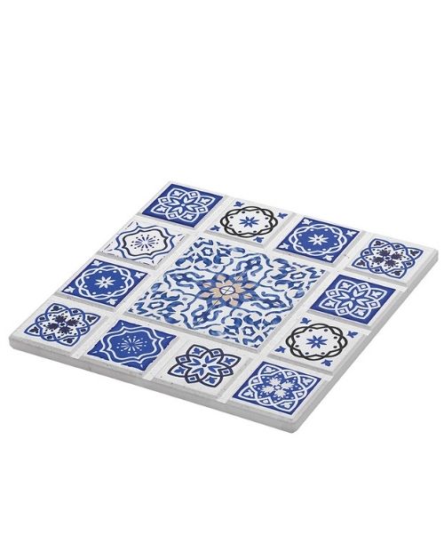 Suport ceramic albastru, 16 cm, Agadir - ZASSENHAUS