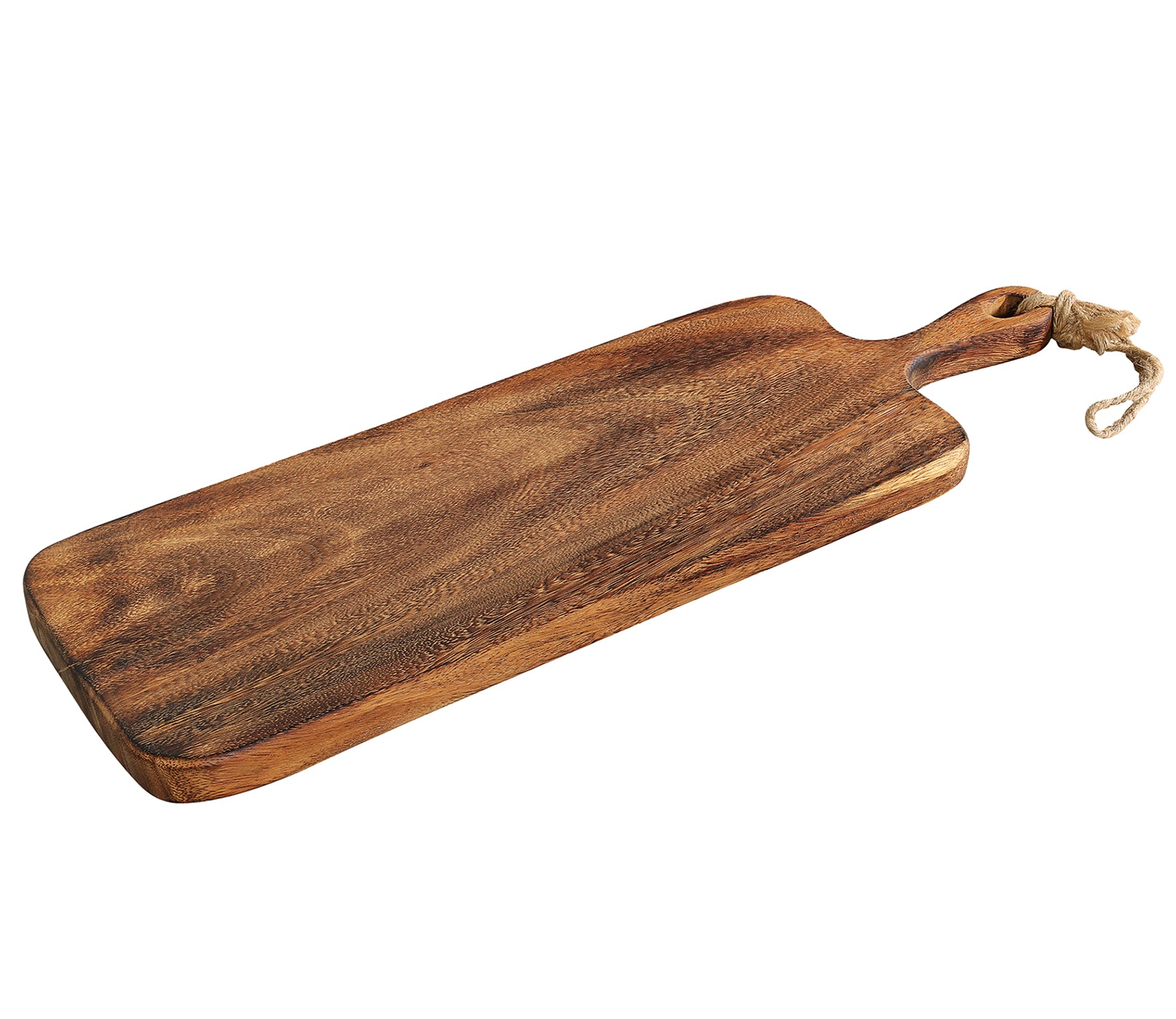 Tocator cu maner, lemn de acacia, 60x20 cm - ZASSENHAUS