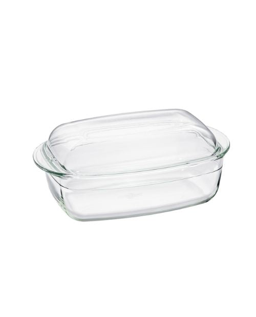 Vas dreptunghiular cu capac, sticla, 32 cm, Alsace - KUCHENPROFI
