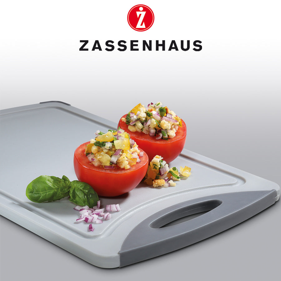 Tocator gri, 38x25 cm, colectia Easy Cut - ZASSENHAUS - Image 1