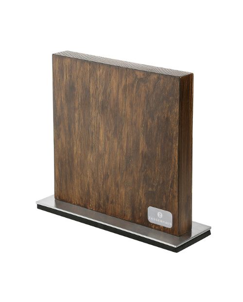 Bloc magnetic pentru cutite, lemn de frasin si otel inoxidabil - ZASSENHAUS