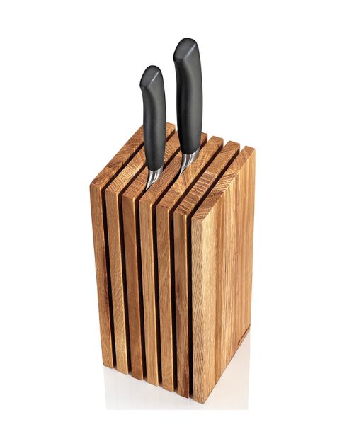 Bloc vertical pentru cutite, din lemn de stejar - ZASSENHAUS - Image 3