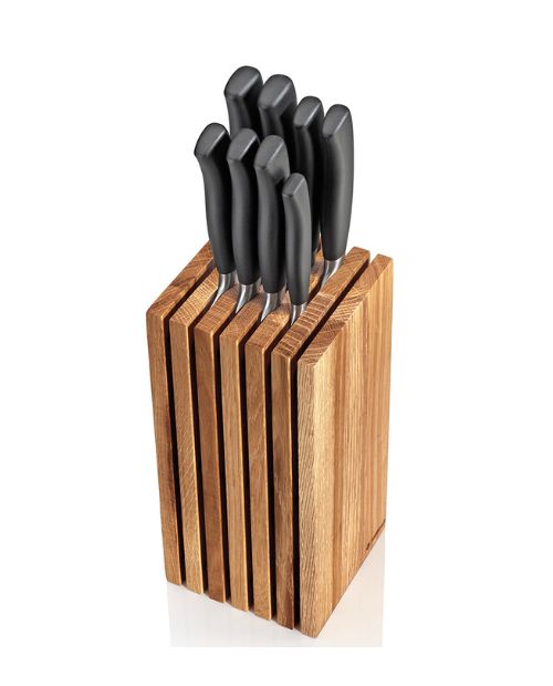 Bloc vertical pentru cutite, din lemn de stejar - ZASSENHAUS - Image 2