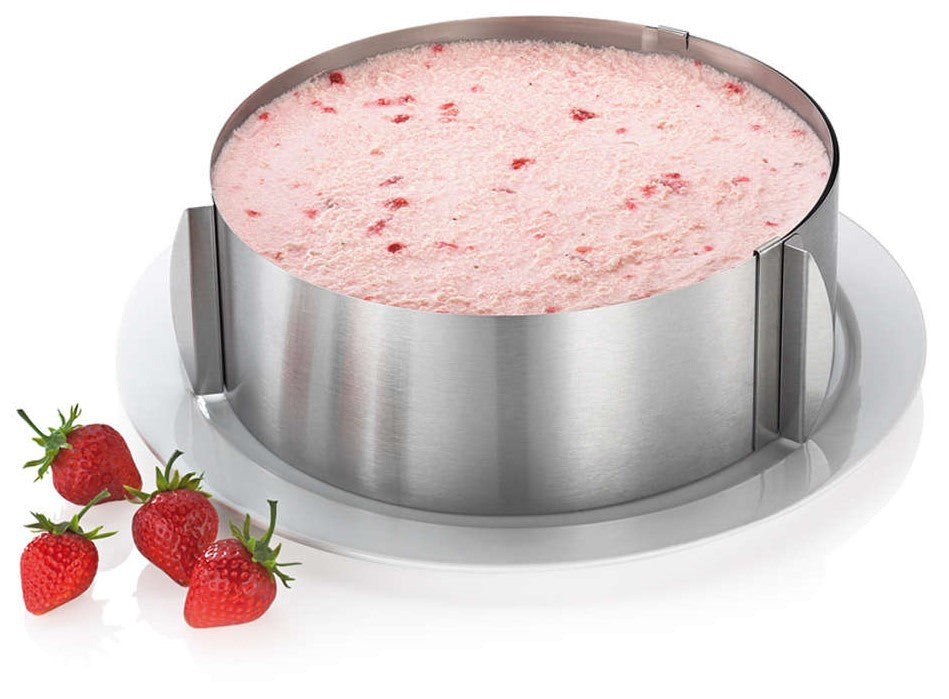 Inel rotund, ajustabil, pentru prajituri - KUCHENPROFI - Image 1