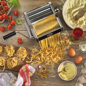 Set masina de paste cu accesorii, otel inoxidabil, Classic Vitale 150 - KUCHENPROFI, Germania - Image 1