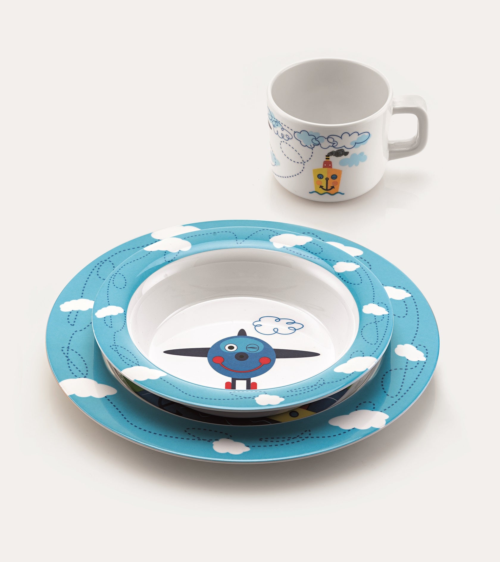 Set pentru copii, 6 ustensile, colectia Bimbi - GUZZINI - Image 2