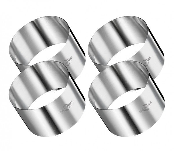 Set 4 inele pentru desert si aperitive - KUCHENPROFI