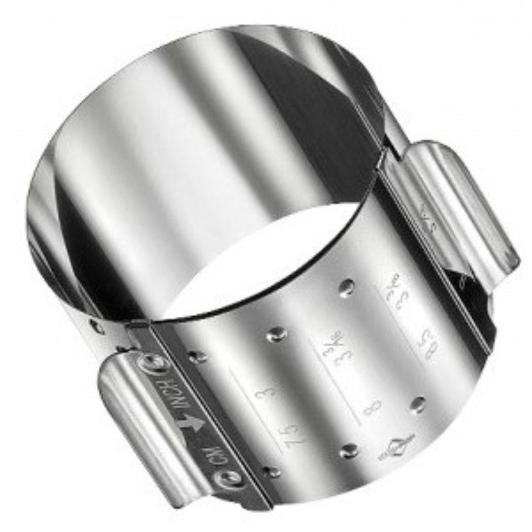 Inel pentru desert/aperitive, 7-9 cm, inox, ajustabil - KUCHENPROFI - Image 4