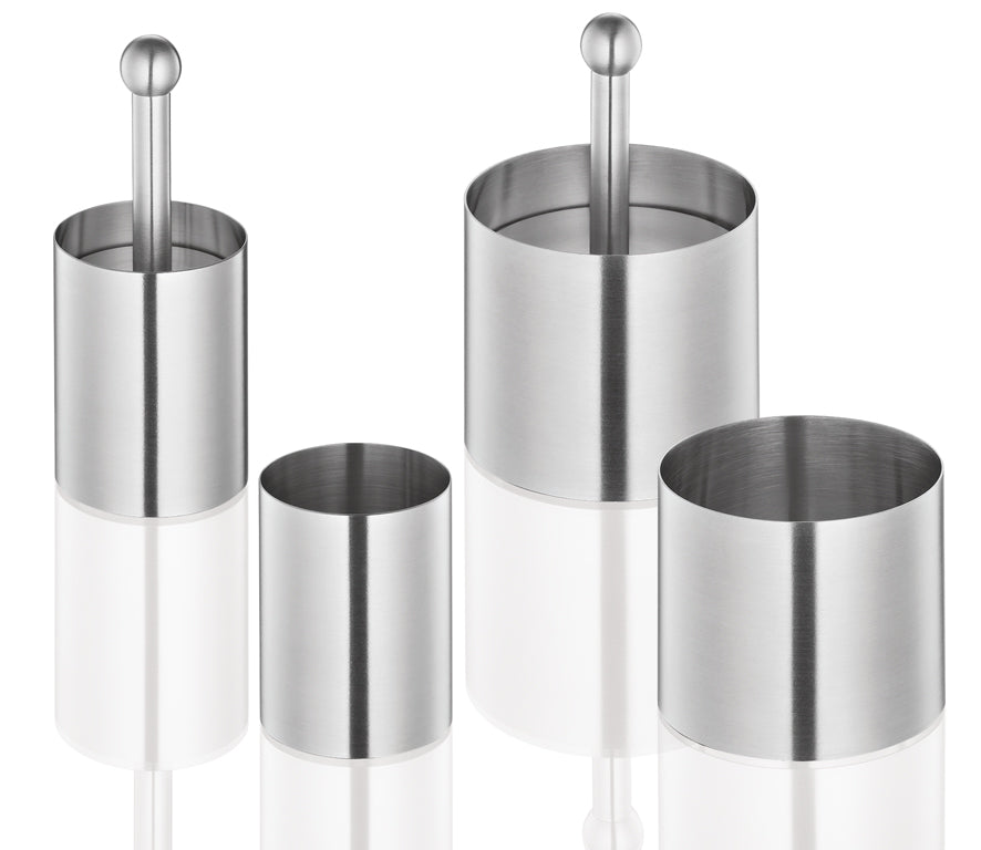 Set 4 inele pentru desert + 2 accesorii - KUCHENPROFI