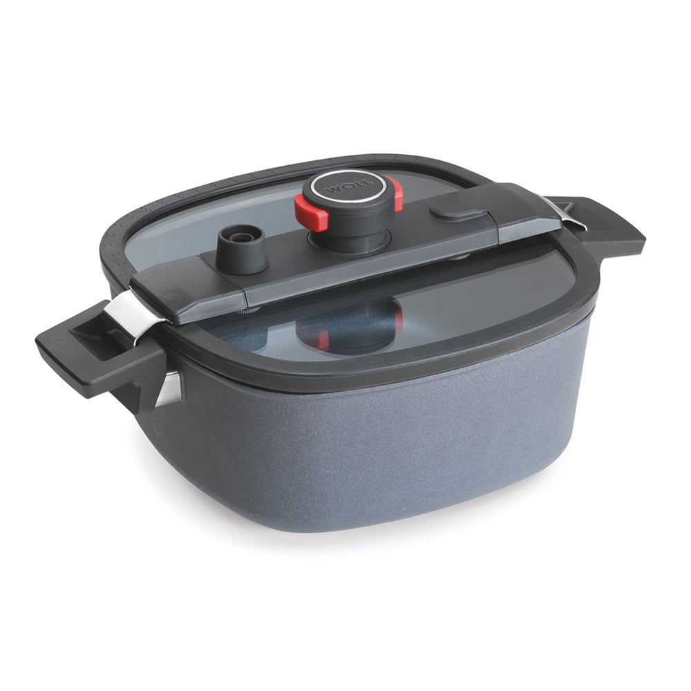 Oala patrata Diamond Active Lite Induction, 26x26 cm, 5.5 litri - WOLL