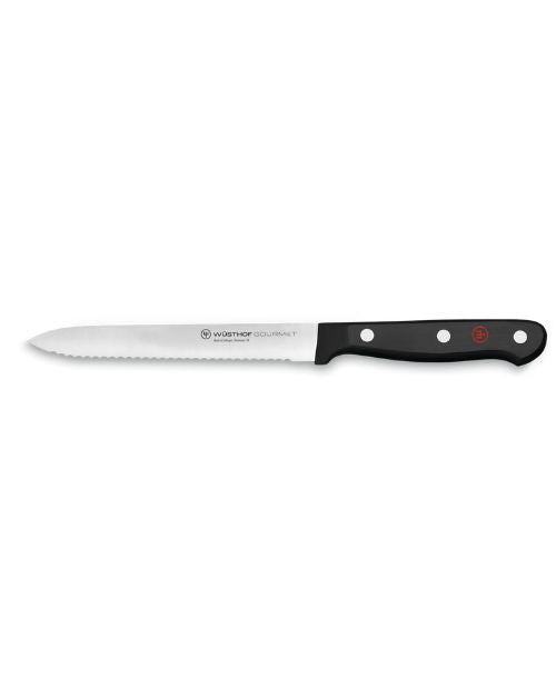 Cutit utilitar zimtat, 14 cm, Gourmet - WUSTHOF