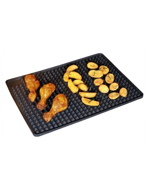 Covoras din silicon pentru cuptor, 40 x 30 cm, negru, Pyramid - KUCHENPROFI - Image 3