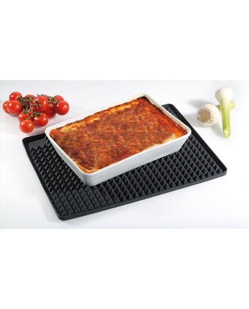 Covoras din silicon pentru cuptor, 40 x 30 cm, negru, Pyramid - KUCHENPROFI - Image 2