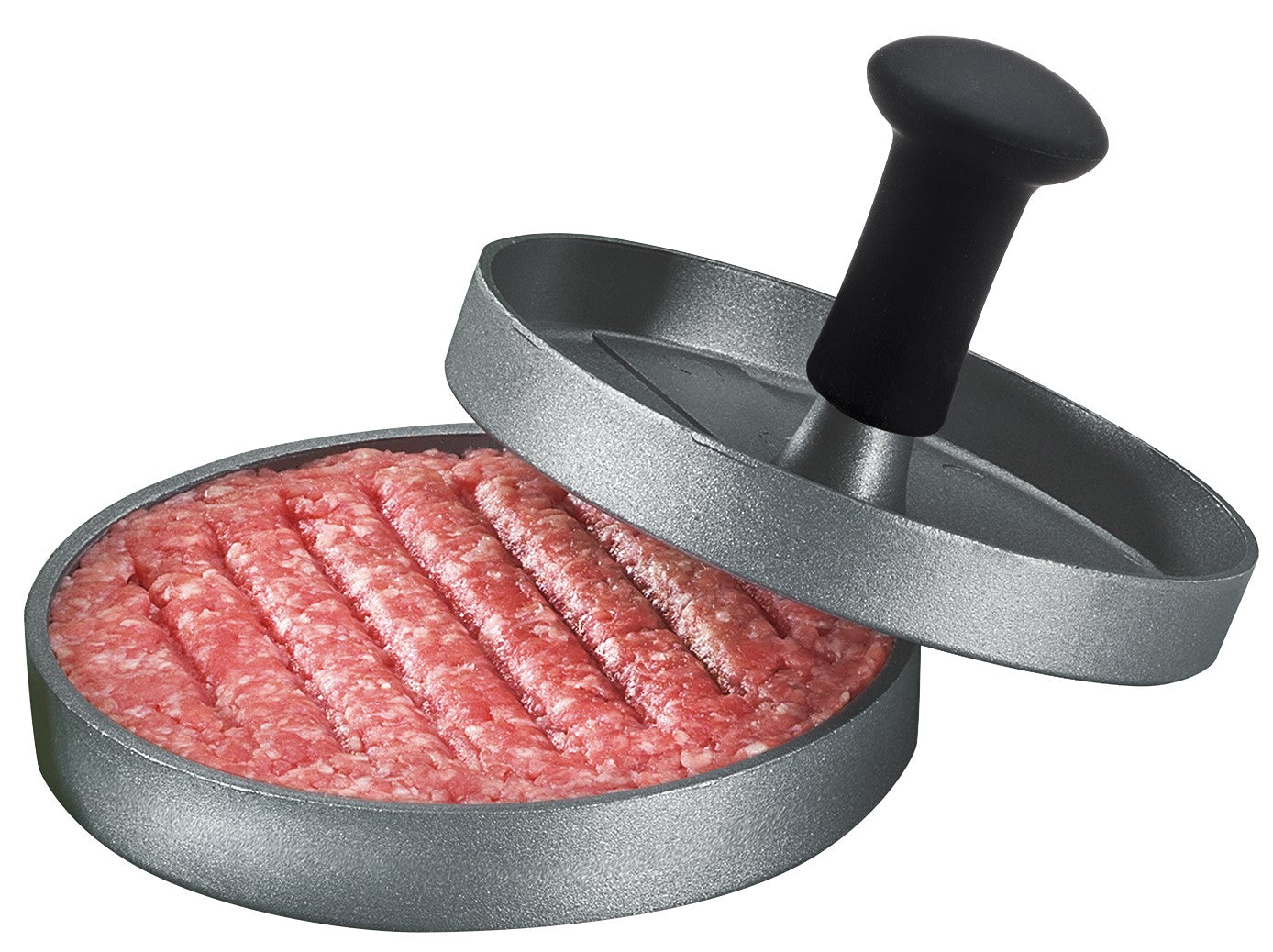 Presa pentru hamburger, 12 cm, aluminiu, colectia Classic BBQ - KUCHENPROFI - Image 2