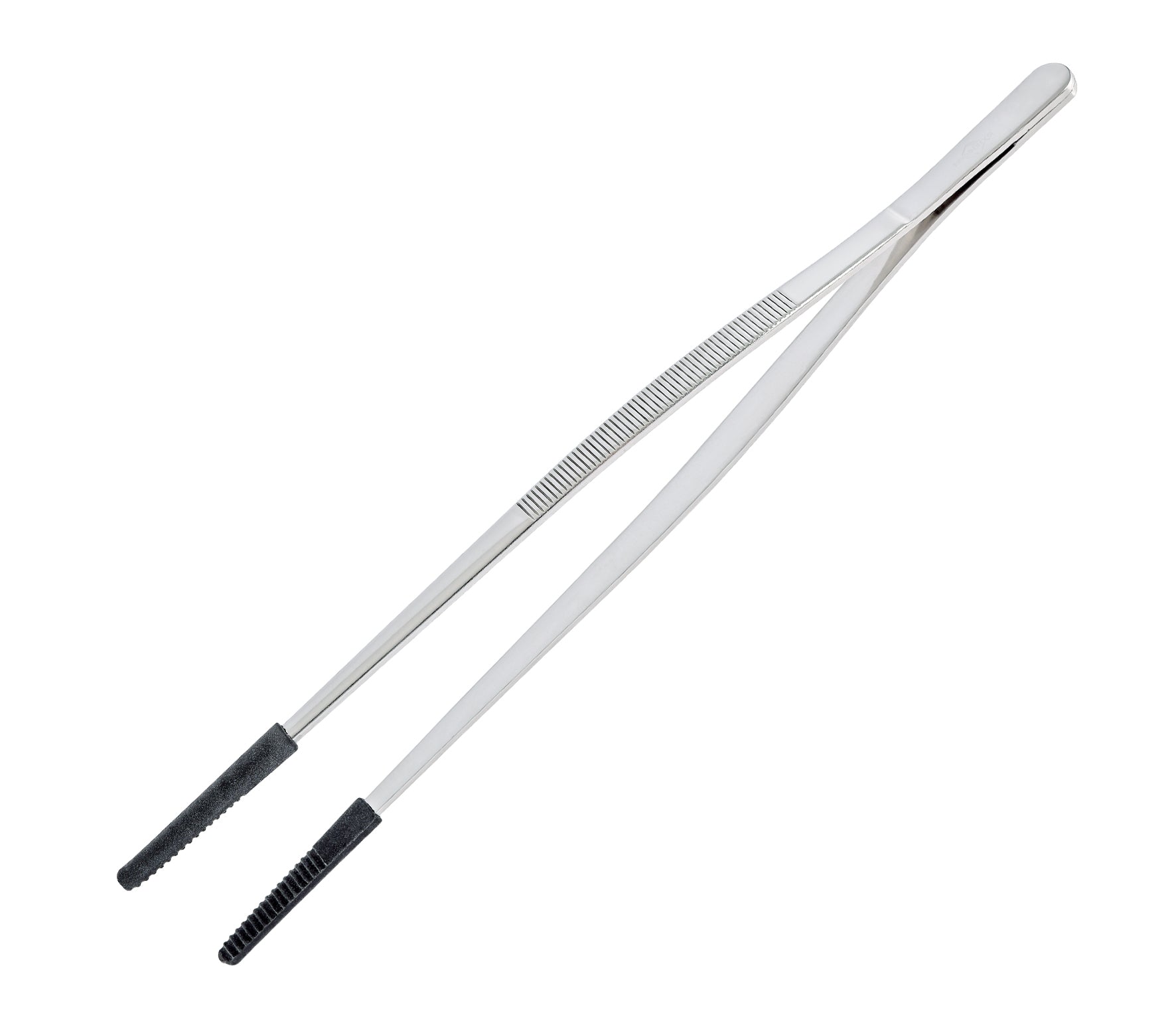 Penseta alimentara, 30 cm, inox & silicon - KUCHENPROFI