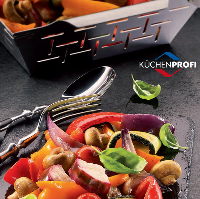 Cos pentru grill, inox, 24 x 19 cm, Style BBQ - KUCHENPROFI - Image 1