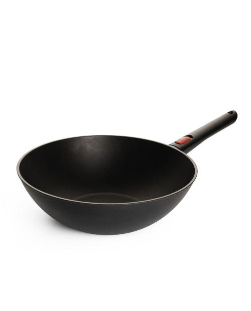 Tigaie Wok Eco Lite cu maner detasabil, 30 cm - WOLL