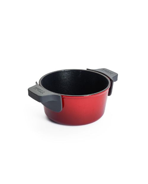 Cratita din fonta cu capac, 1.3 litri, rosu, Iron - Woll - Image 4