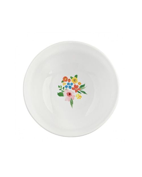 Bol din portelan, 15 cm, Boho Flowers - SIMONA'S COOKSHOP - Image 1