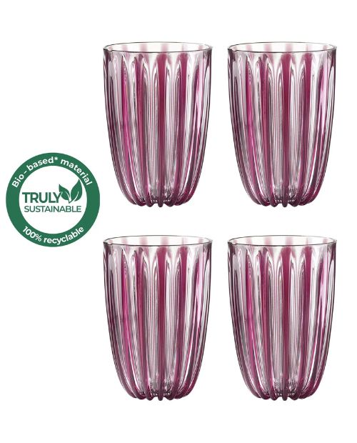 Set 4 pahare, 470 ml, mov, Dolcevita - GUZZINI