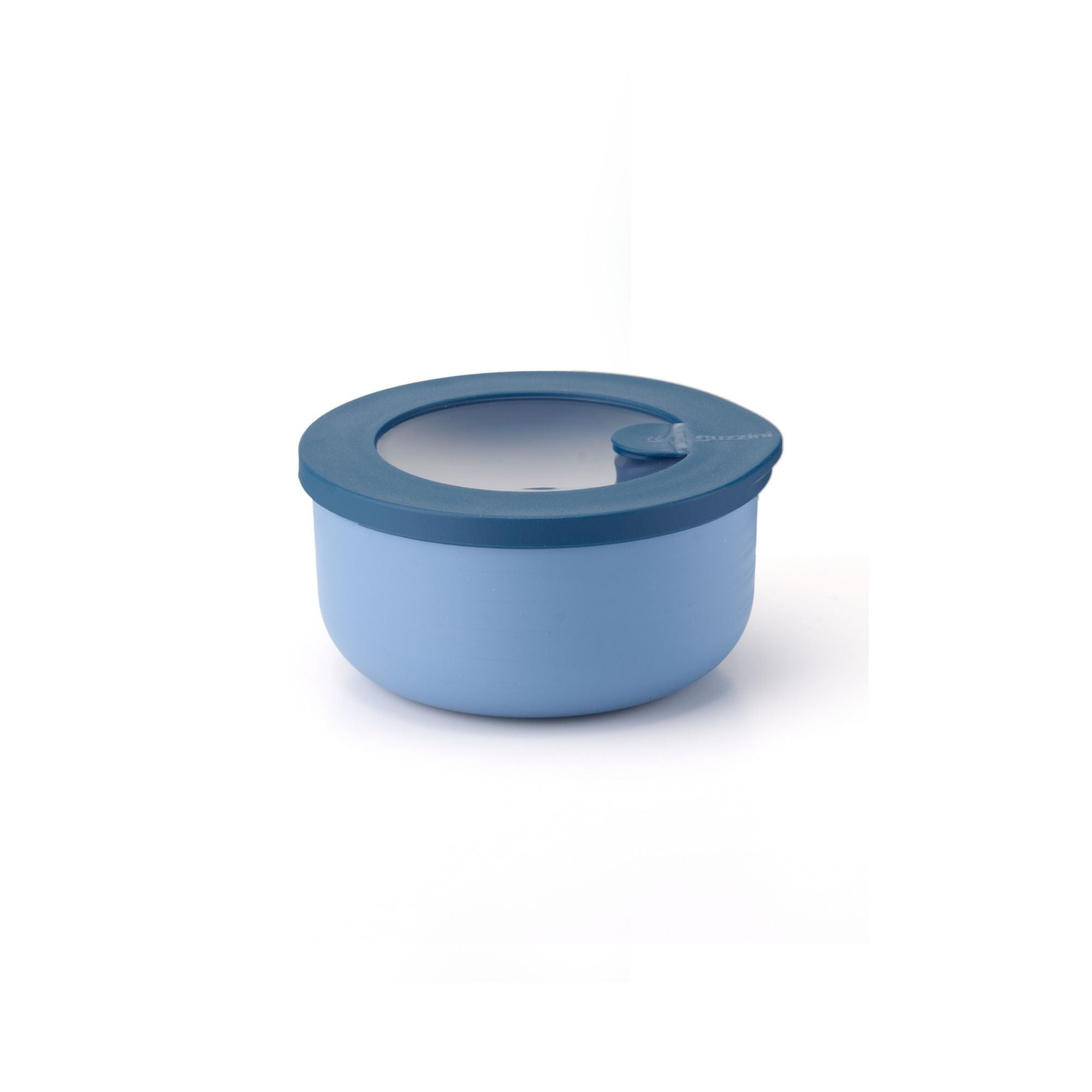 Cutie cu capac pentru depozitare, rotund, 350 ml, albastru, Store&More Bio – GUZZINI