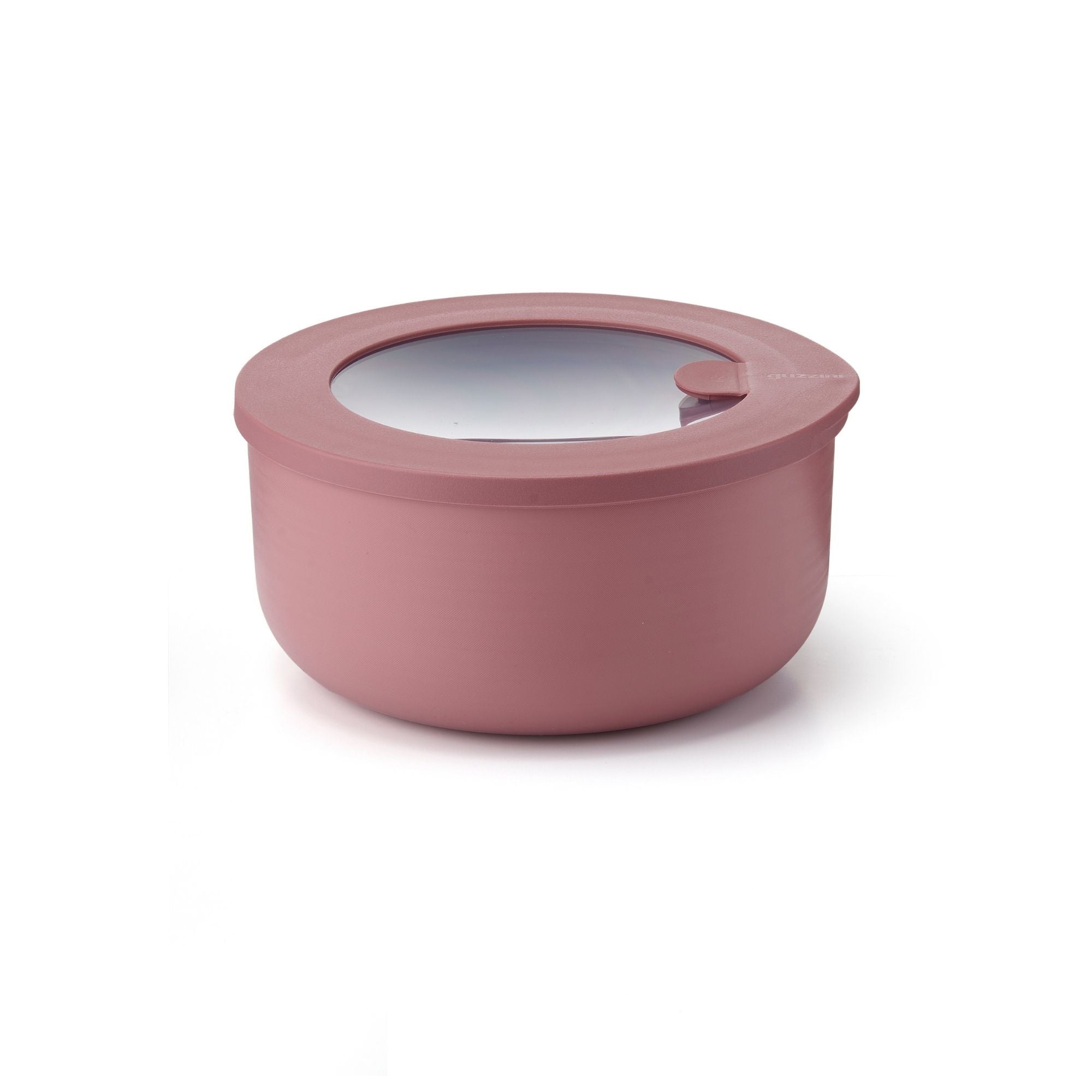 Cutie cu capac pentru depozitare, rotund, 850 ml, visiniu, Store&More Bio – GUZZINI