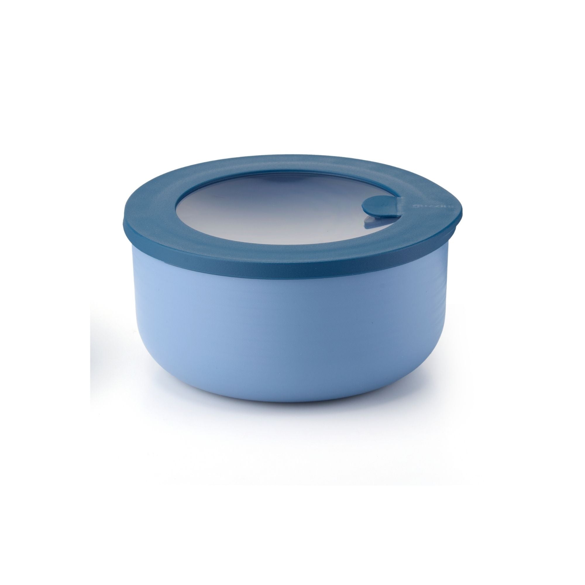Cutie cu capac pentru depozitare, rotund, 850 ml, albastru, Store&More Bio – GUZZINI