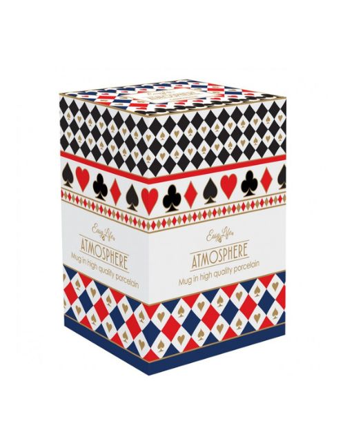 Cana din portelan, 600 ml, Casino Royale - SIMONA'S COOKSHOP - Image 1