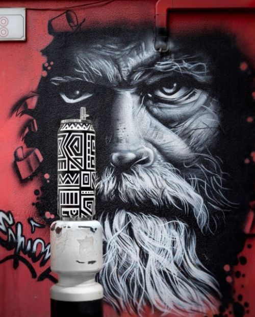 Cutie izoterma cu pai, 500 ml, Ethnic - YOKO DESIGN - Image 1