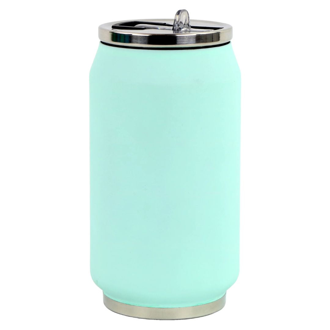 Cutie izoterma cu pai, 280ml, model mint mat, colectia Soft touch - YOKO DESIGN