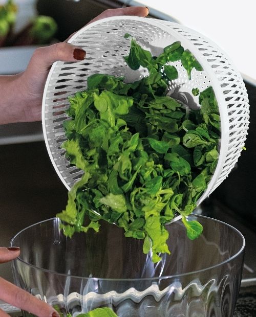 Uscator salata, 26 cm, alb, Kitchen Active Design - GUZZINI - Image 3