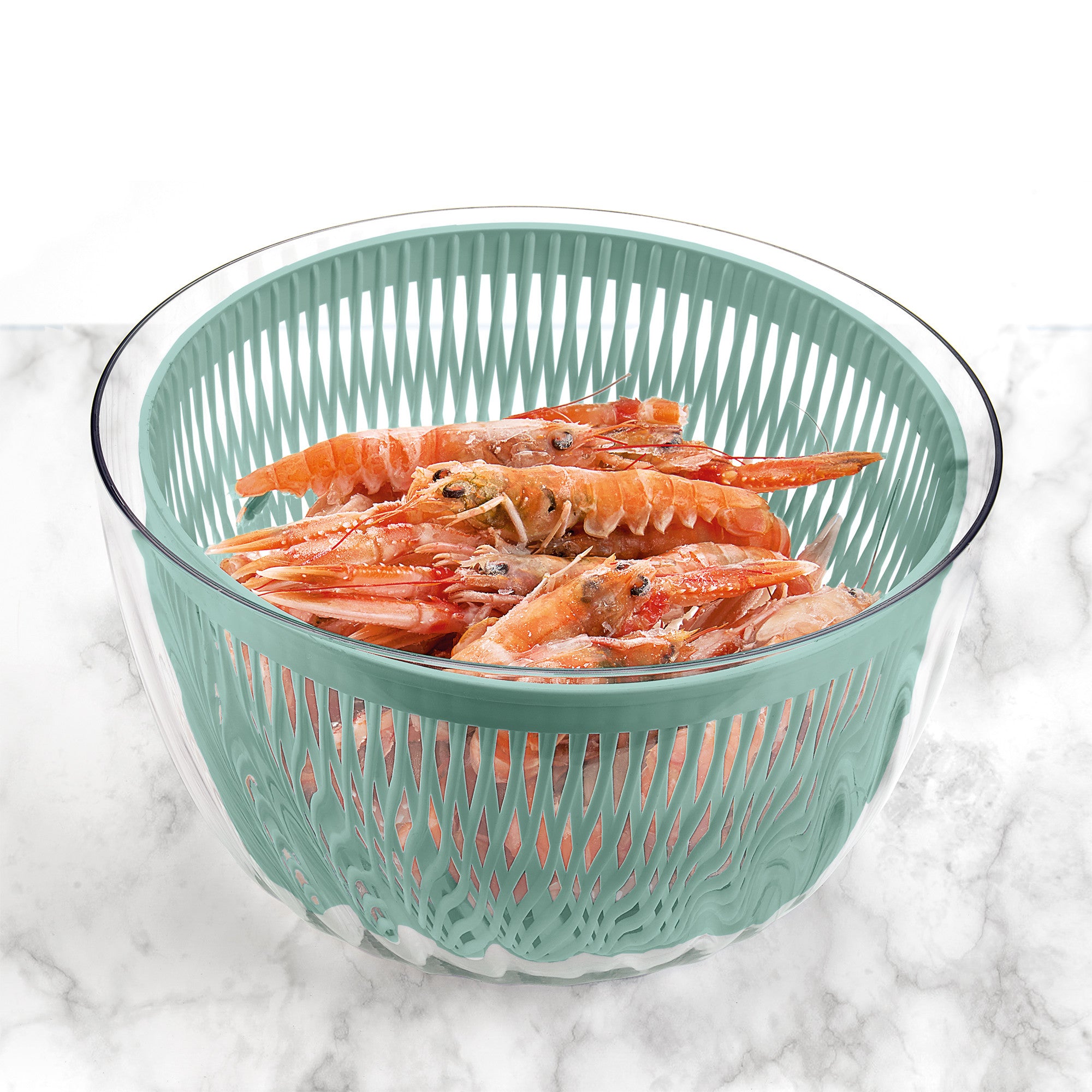 Uscator salata, 26 cm, verde - GUZZINI - Image 4