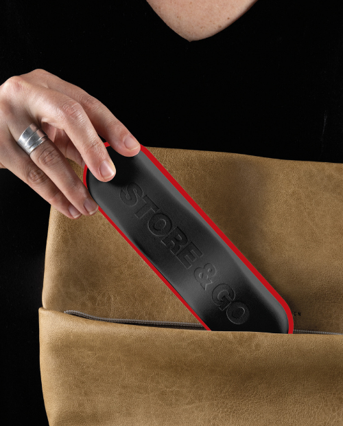 Set de tacamuri cu cutie, rosu, colectia Store and Go - GUZZINI - Image 2