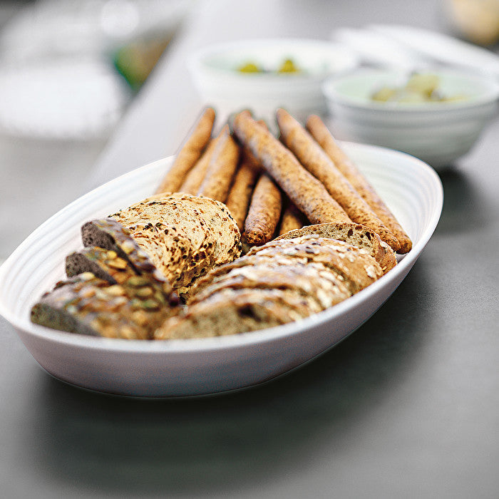 Tava alba pentru servire, colectia Tierra - GUZZINI - Image 1