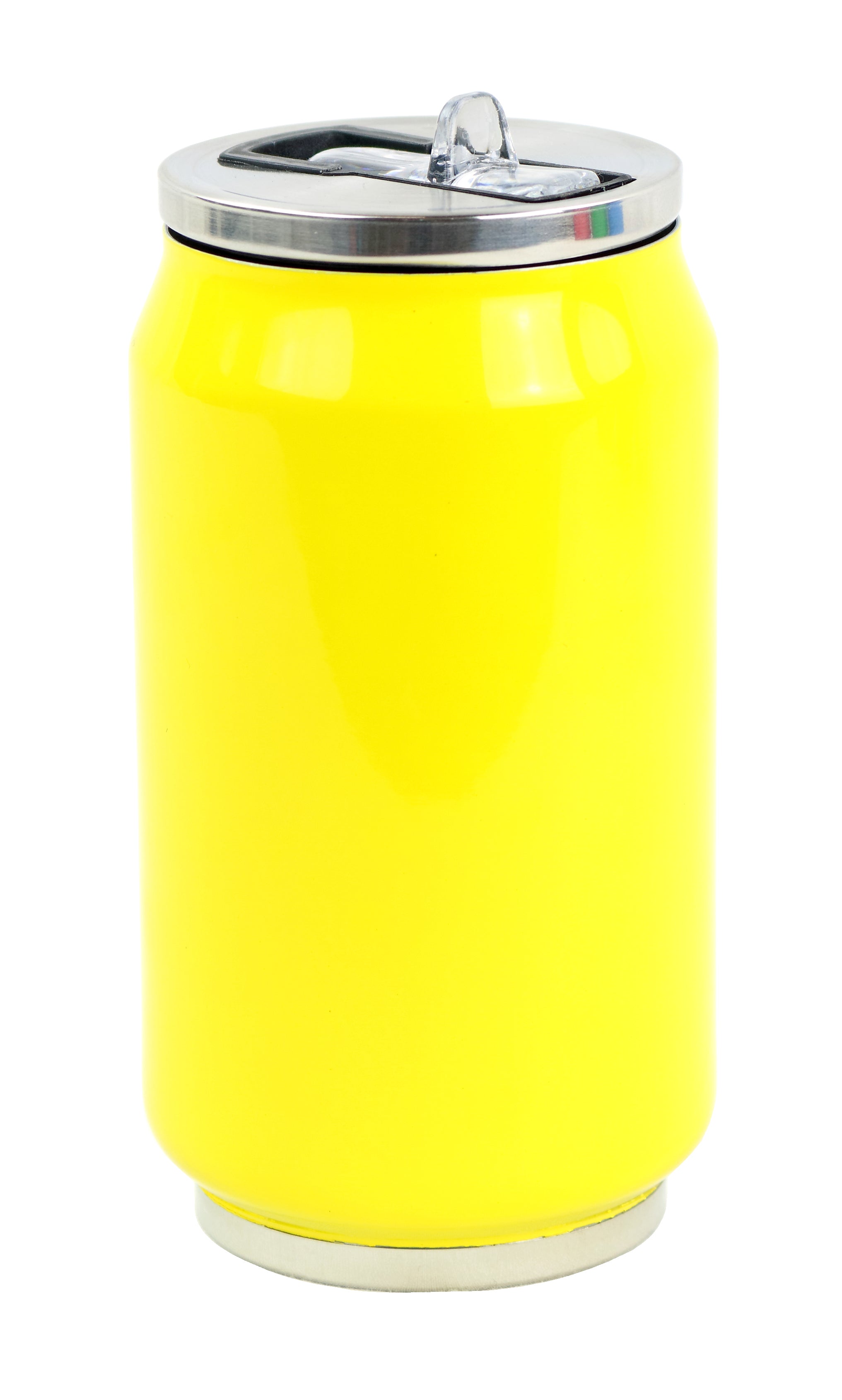 Cutie izoterma cu pai, 280ml, model lemon yellow - YOKO DESIGN