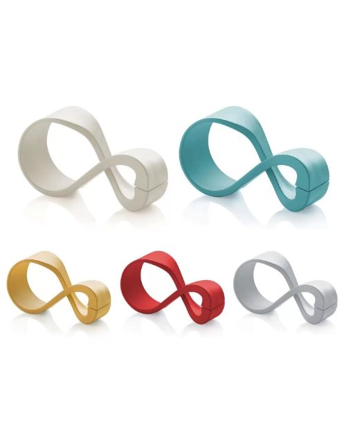 Set 5 clame pentru pungi, Infinite - GUZZINI