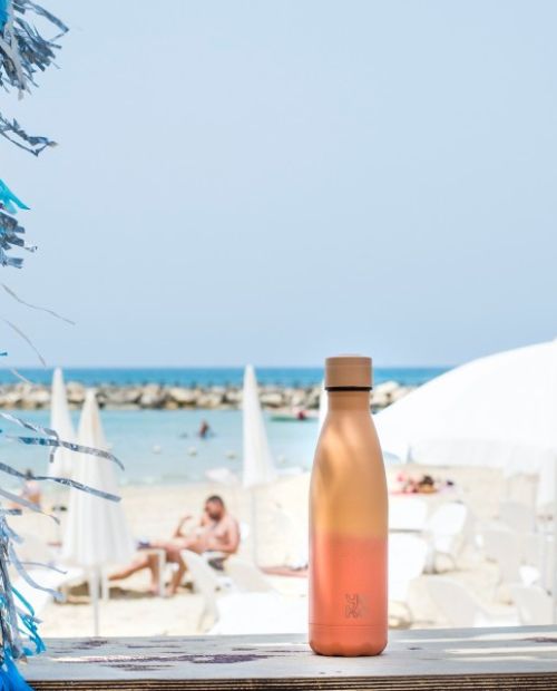 Sticla izoterma, 500 ml, Sorbet peach - YOKO DESIGN - Image 1