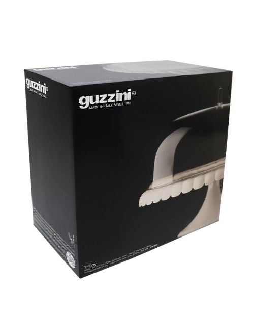 Platou cu picior si dom, verde, colectia Tiffany - GUZZINI - Image 2