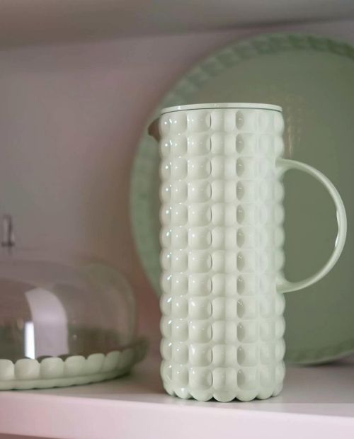 Carafa verde din acril, 1750 ml, colectia Tiffany - GUZZINI - Image 1