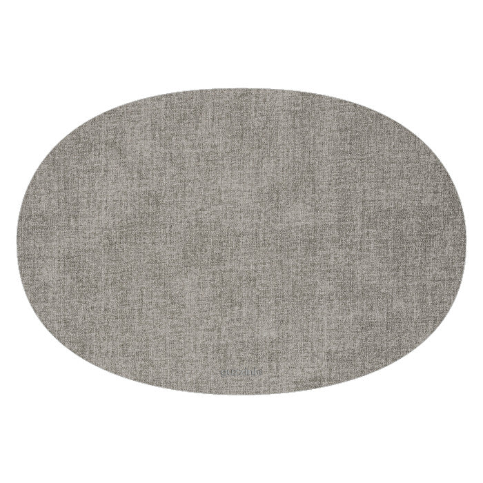 Suport farfurie reversibil, model oval, 35 x 48 cm, gri - GUZZINI